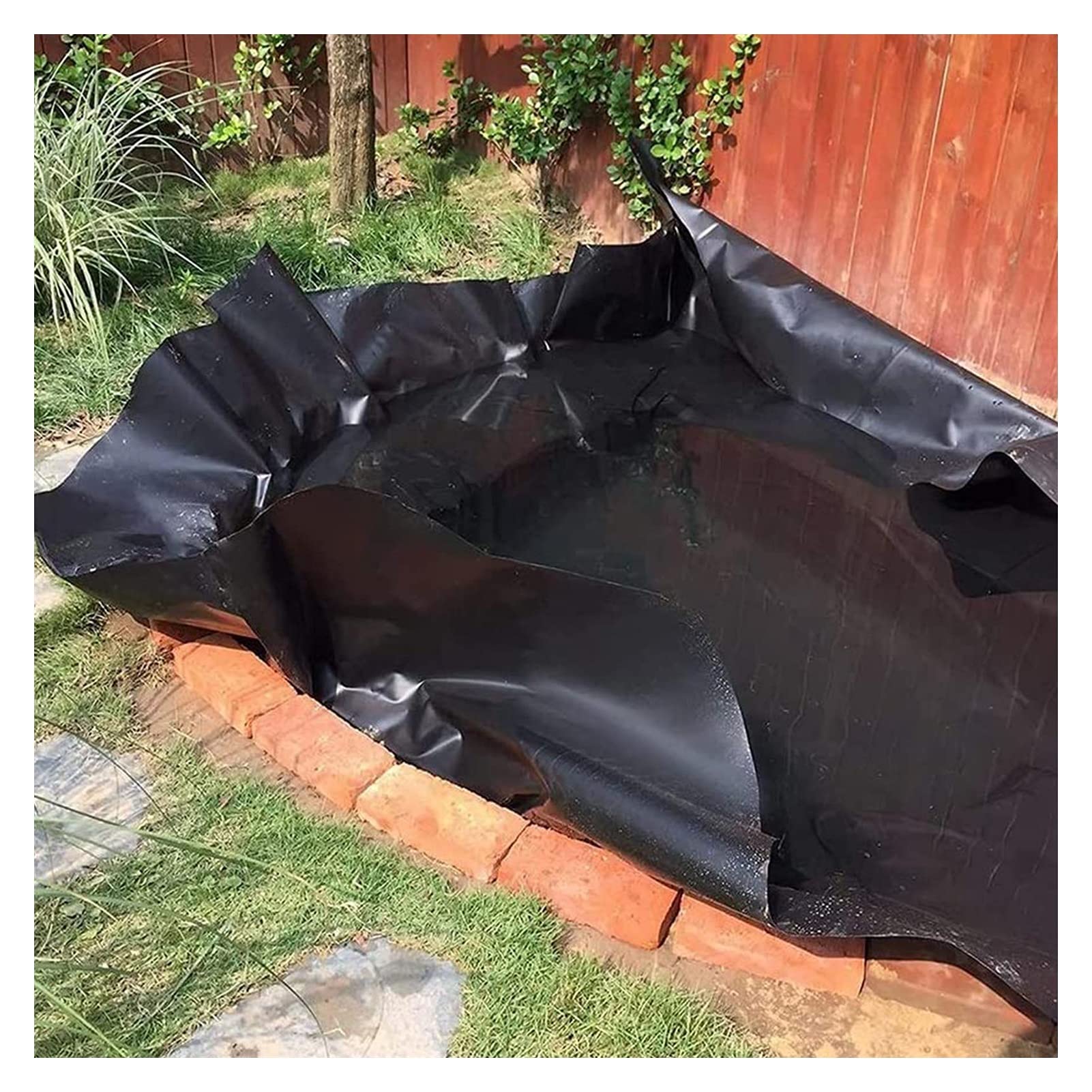 Bâche flexible imperméable pour bassin de jardin, cascade et aménagement paysager d'eau