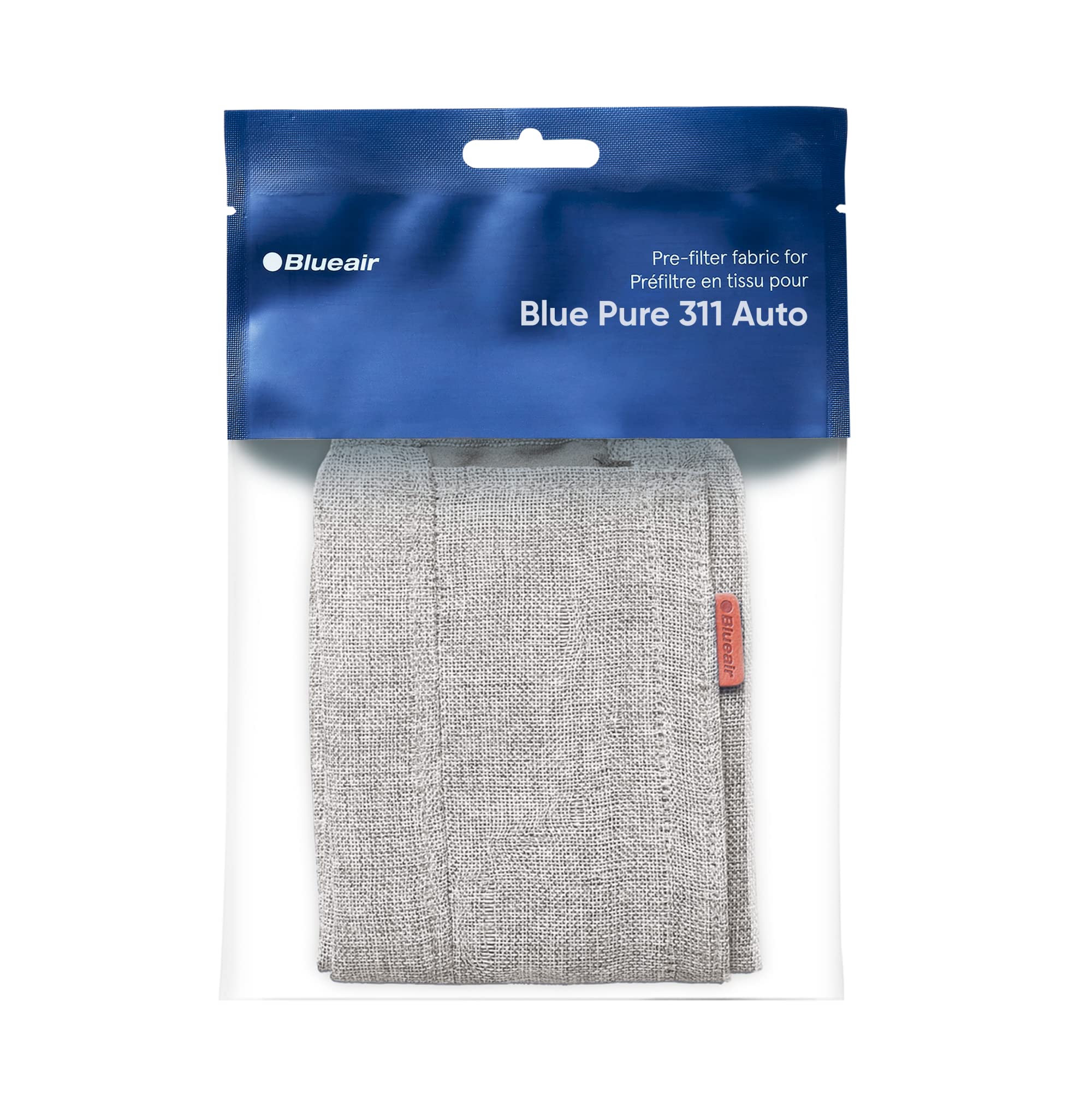 BLUEAIR Blue Pure 311 Auto Light Gray Pre-filter, Washable Fabric Traps Pollen, Pet Hair & Dust, Winter Reed