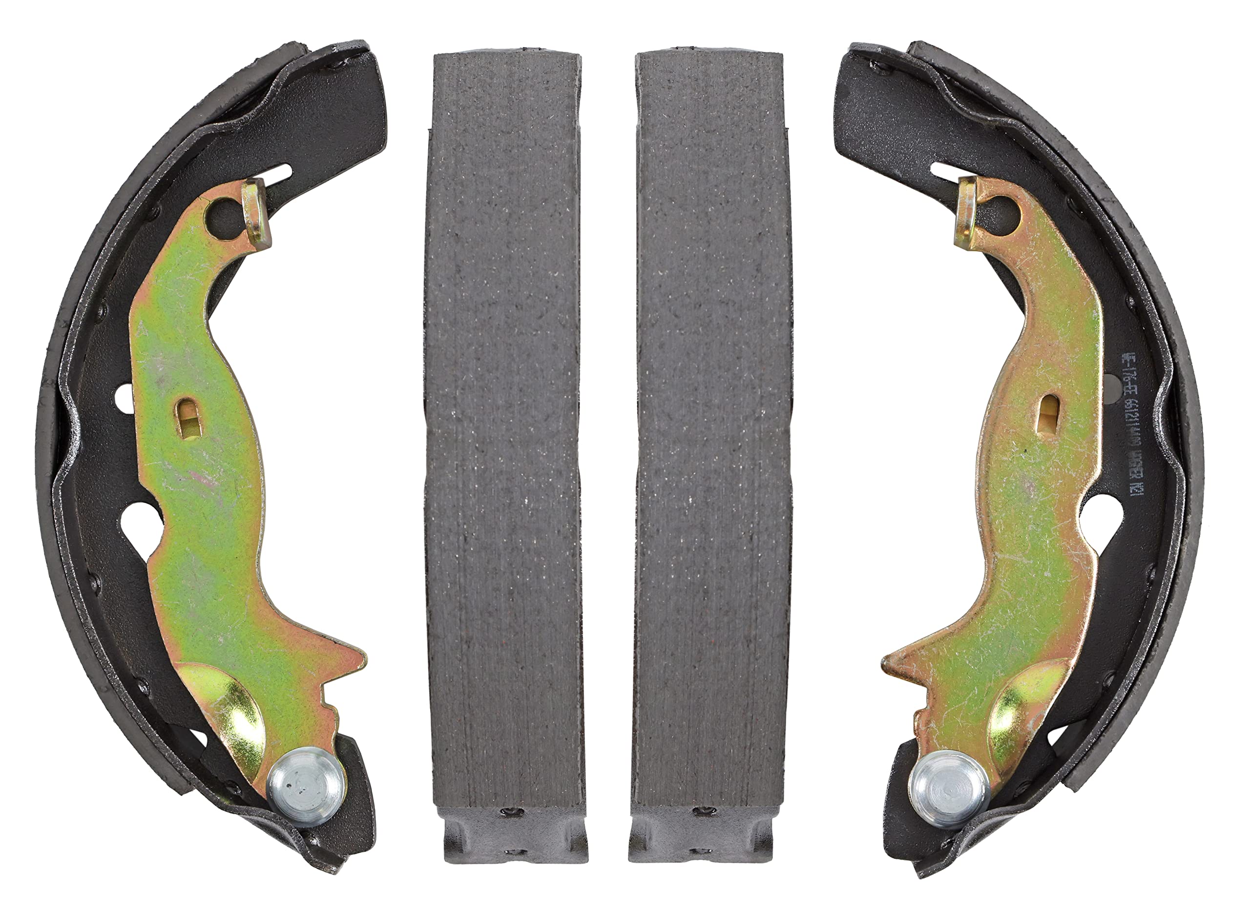 Wagner QuickStop Z984 Drum Brake Shoe – OE-Matched Friction, Precision Ground, Hardware Included