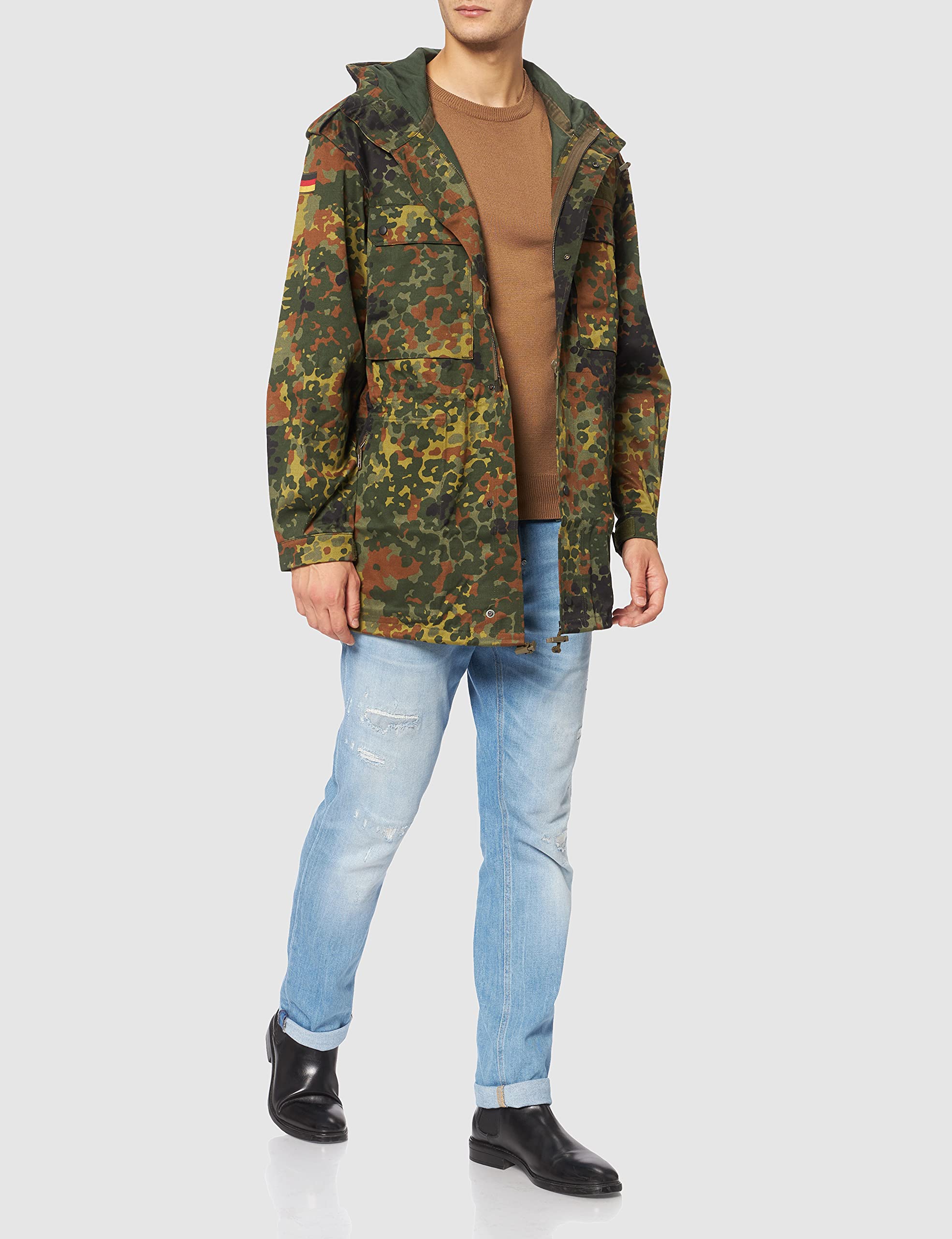 Mil-Tec Veste de Combat Bw Camo Original Veste Mixte (lot de 1)