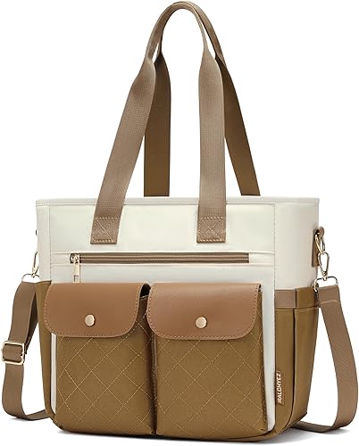 Miniatura 11 de RalChyez - Lonchera para mujer, bolsa grande de almuerzo a prueba de fugas, bolsa de almuerzo aislada para adultos, cartera térmica para el almuerzo