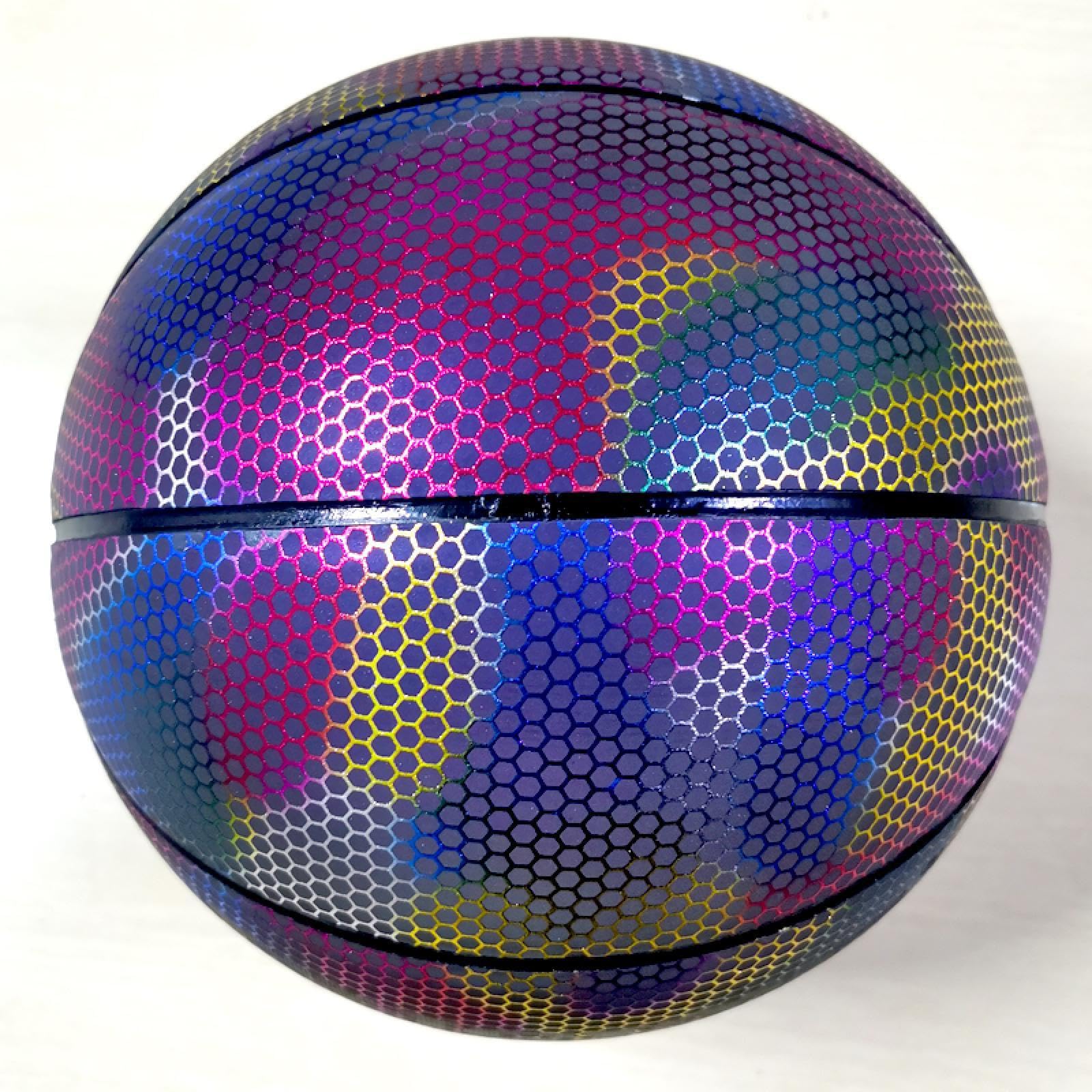 Basketball PU Größe 5 Größe 7 Basketball Reflektierend Outdoor Indoor Leuchtende Ball Geschenk