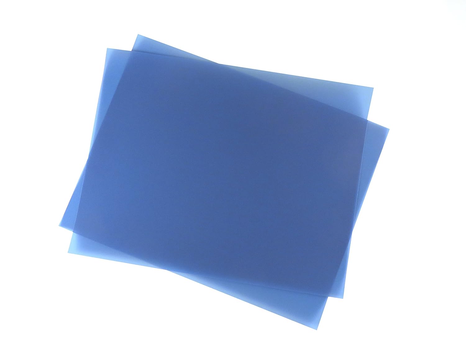 2 Sheet Bundle 40 Micron (300 Grit) PSA Lapping Microfinishing Film