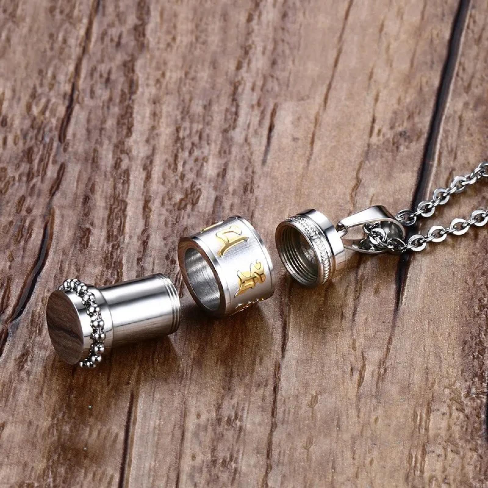 SiVaji Necklace Halskette Ketten Schmuck Herren Frauen Anhänger Necklacehalsketten Anhänger Gebetskette Männer
