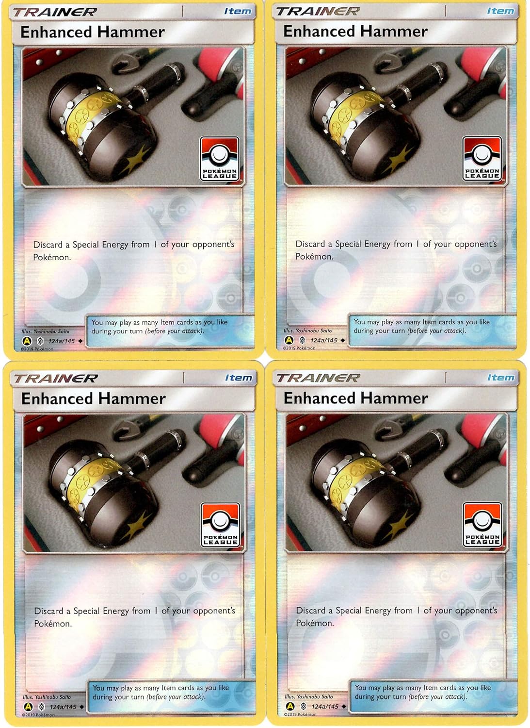 Pokemon Trainer Set Enhanced Hammer 124a/145 League