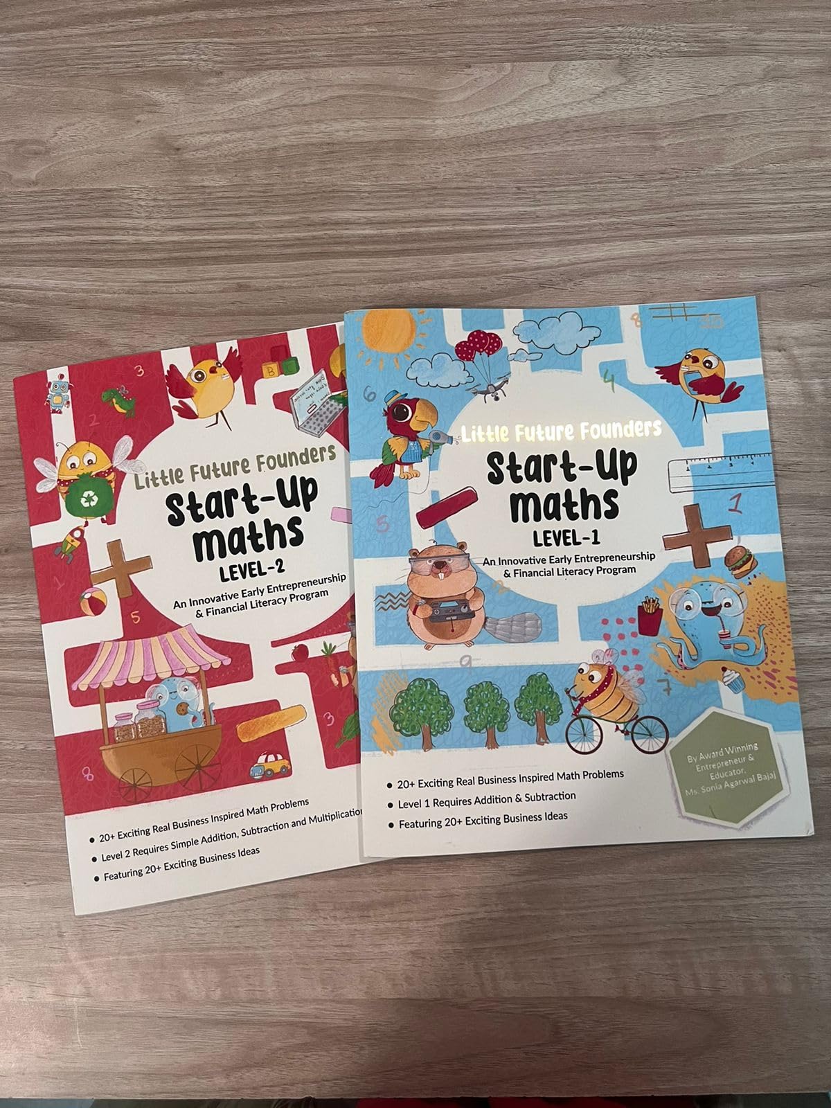 Smart Start Combo: Start-up Maths Activity Book Level 1 & Level 2