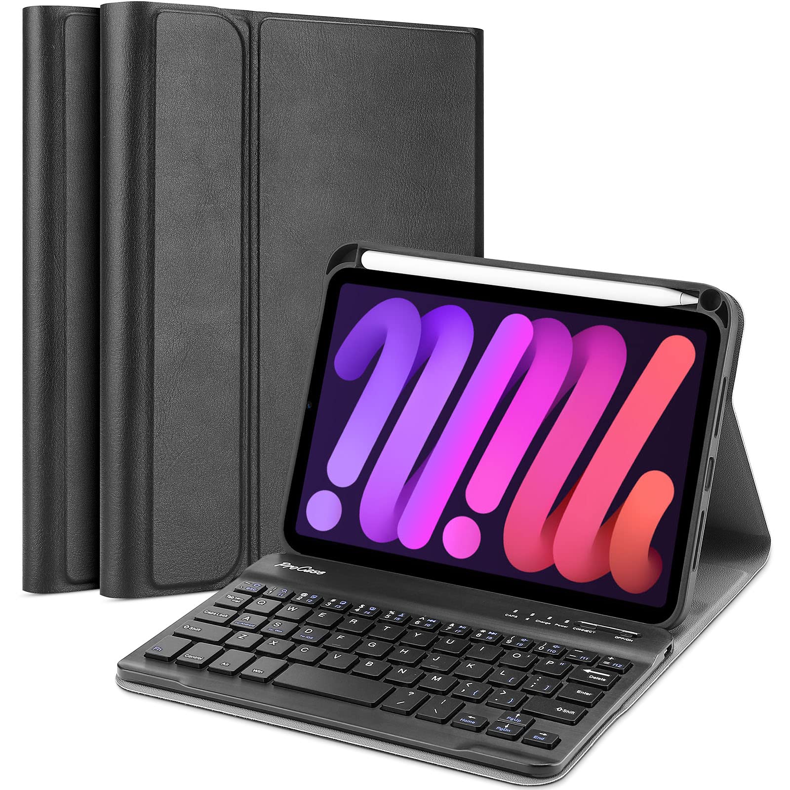 Amazon | ProCase iPad Mini A17 Pro 第7世代 2024 Mini6 キーボード 