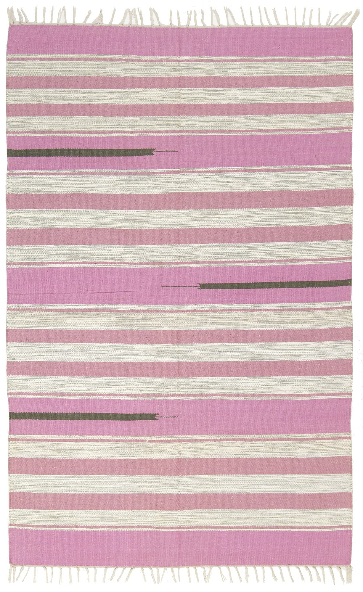 Galleria Farah1970) - 180x120 CM Kilim Autentico, Originale e Fatto a Mano Ideale Per la Sala, Salotto, Ufficio, Seconda Casa e la Cucina (LAVABILE IN LAVATRICE)
