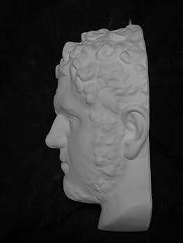 石膏像　カラカラ帝 K-136 カラカラ帝胸像 - 日本で唯一の石膏像専門ショップ「石膏像