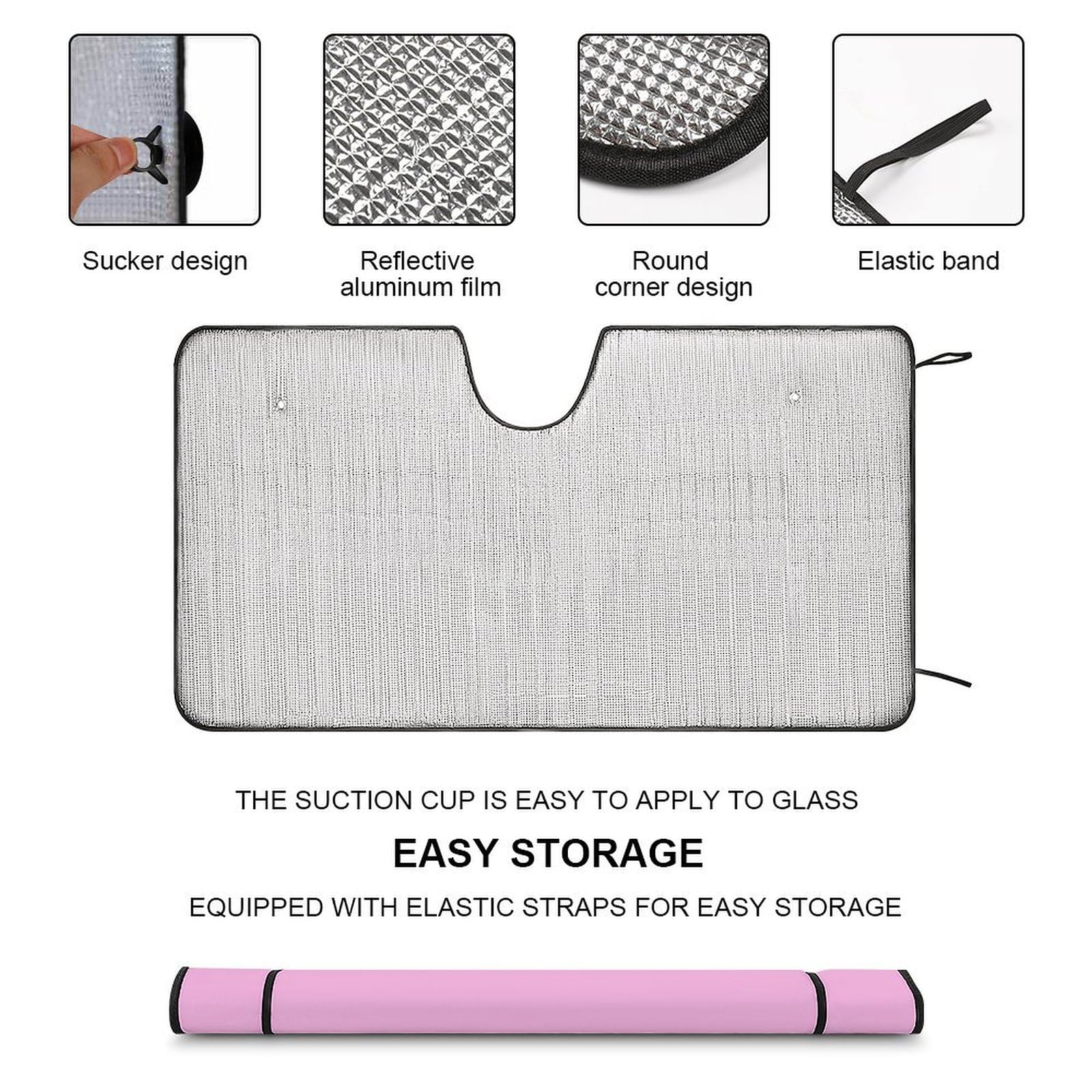 Amazon.co.jp: [zhenhj(売店)] んぽちゃむフロントサンシェード