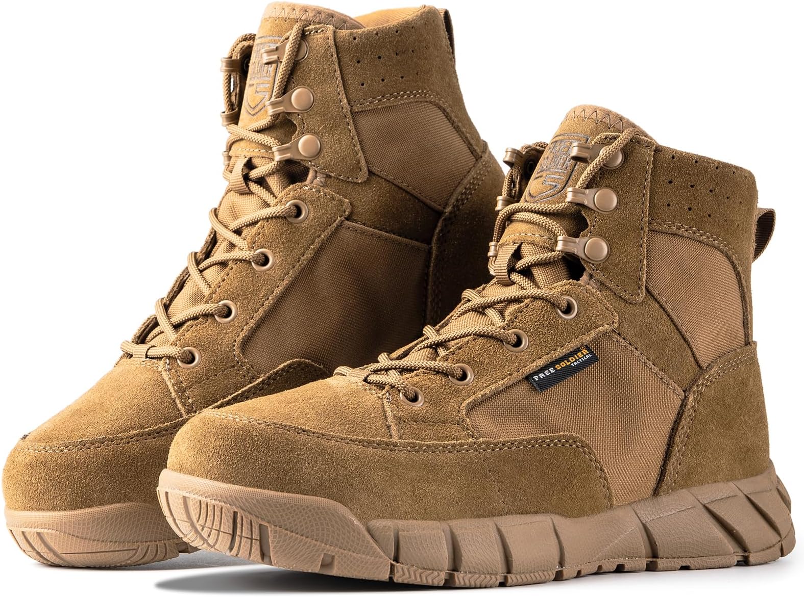 Waterproof Hiking Work Boots Men's Tactical Boots 6 Inches Lightweight Military Boots Breathable Desert Boots