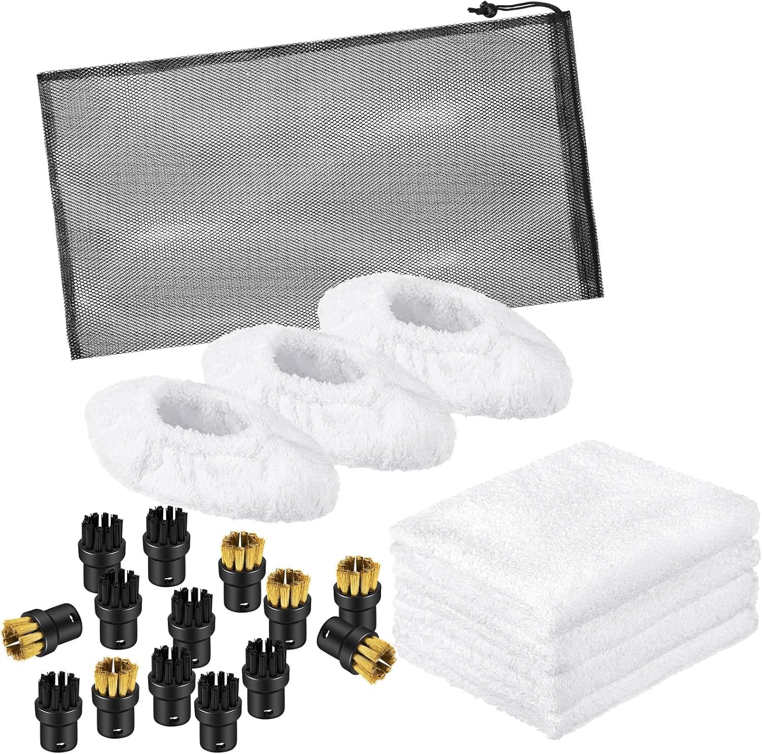 22 Pcs Steam Cleaner Replacement Parts Compatible with