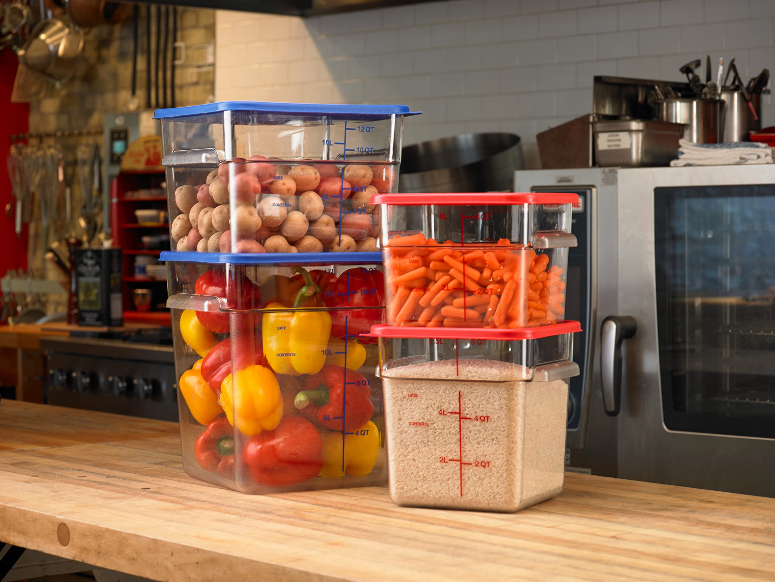 Carlisle None Récipient alimentaire Transparent 18 l
