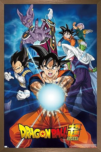 Miniatura 50 de Trends International Dragon Ball Super - Póster de pared de grupos, 22.375 x 34 pulgadas, paquete de póster y montaje