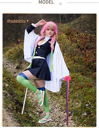 Fiamll Tanjirou Zenitsu Giyuu Cosplay Costume for Japanese Anime Kimono Demon Cosplay Outfit Halloween Costume