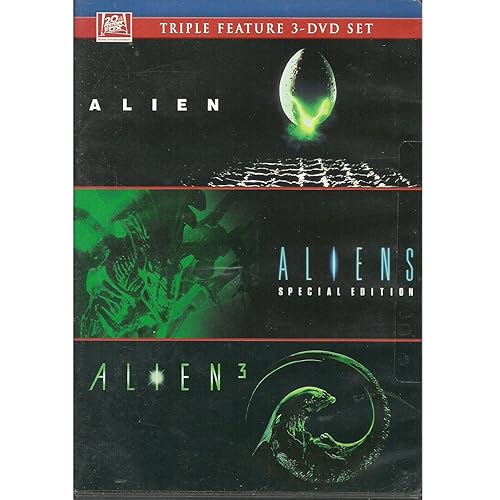 Alien Aliens Alien 3 Triple Feature 3 DVD Set