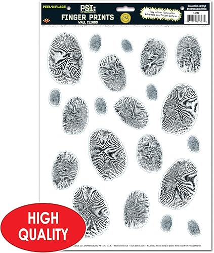 Miniatura 3 de Huellas dactilares Peel 'N Place