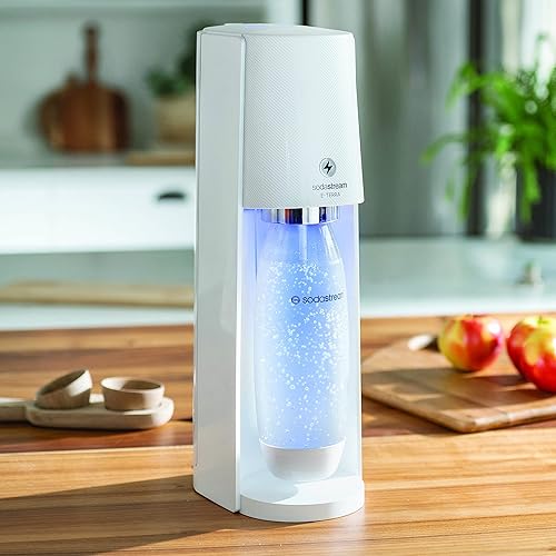 Miniatura 8 de SodaStream E-TERRA - Máquina de agua con gas (blanco) con CO2 y botella de carbonatación