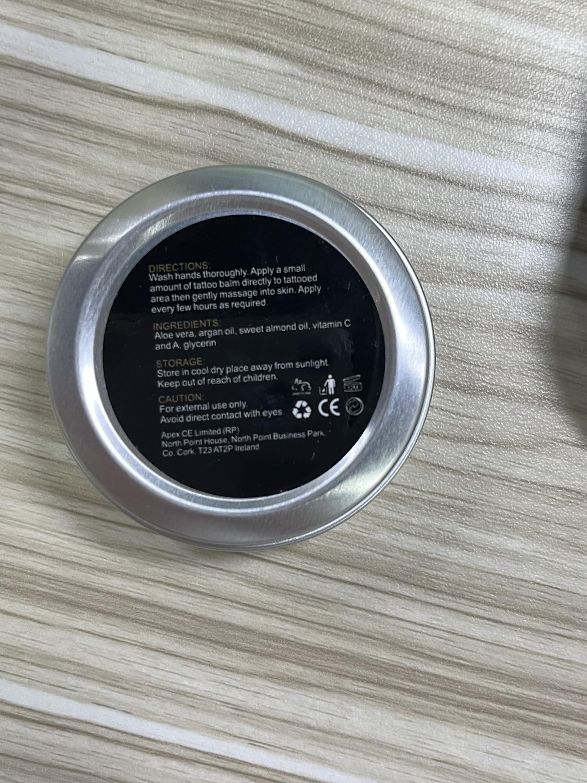 Krem do tatuażu 30 g Aftercare & Aftercare do starego nowego tatuażu rozjaśniający nawilżający, naturalny leczniczy krem do tatuażu, wegański krem do pielęgnacji tatuażu (30g)