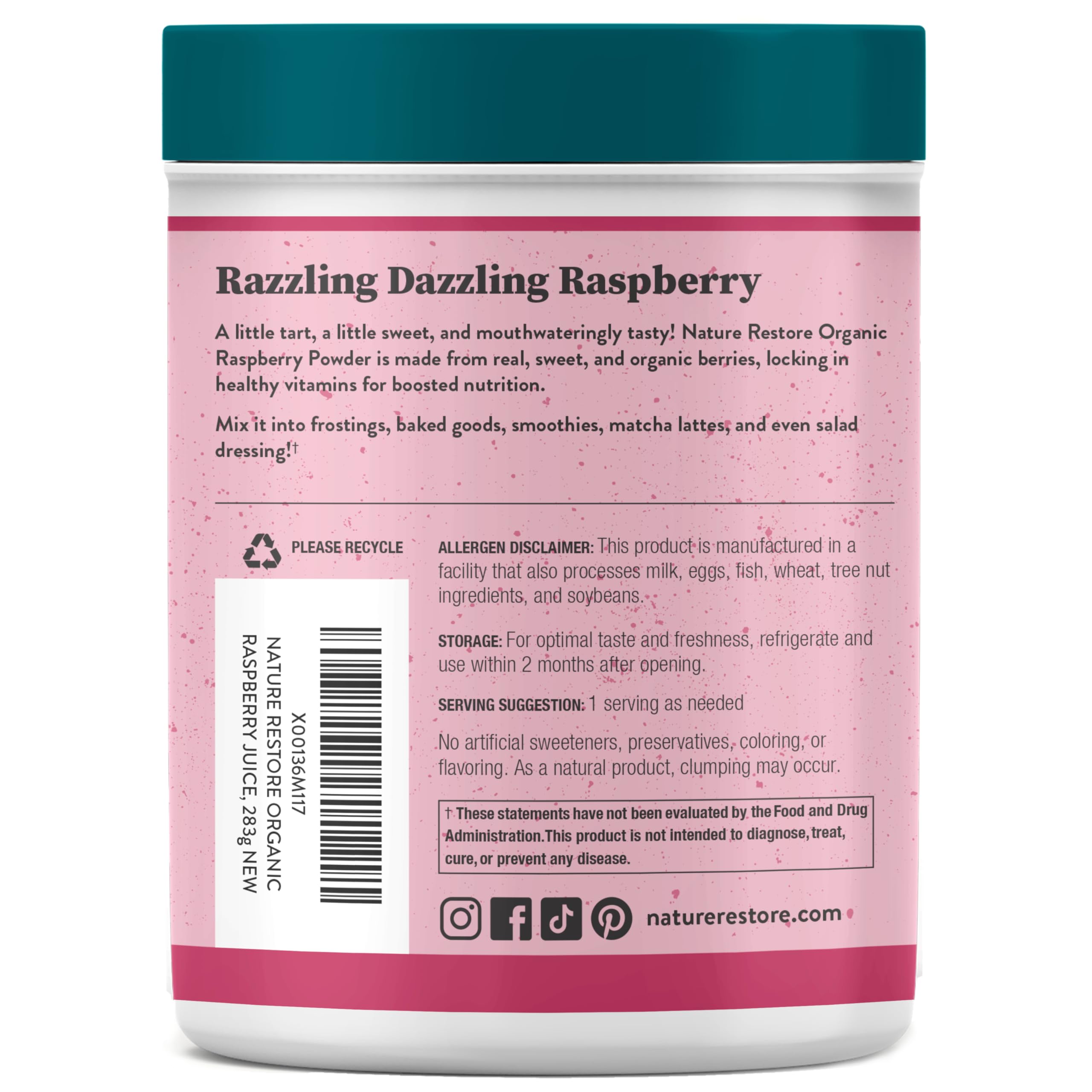 Red Raspberry Root Powder Snapklik.com : USDA Certified Organic Red Raspberry Juice Powder
