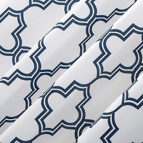 Miniatura 3 de Sun Zero Ria Trellis Print - Panel de cortina con ojales para interiores y exteriores, protector UV y eficiencia energética, 54 x 108 pulgadas,