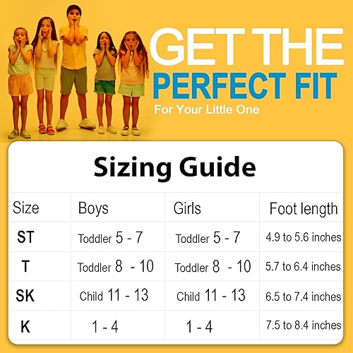 Miniatura 8 de Footlogics Fun Kids - Plantillas ortopédicas para zapatos con soporte de arco para el dolor de talón de los niños (enfermedad de Sever), dolores de