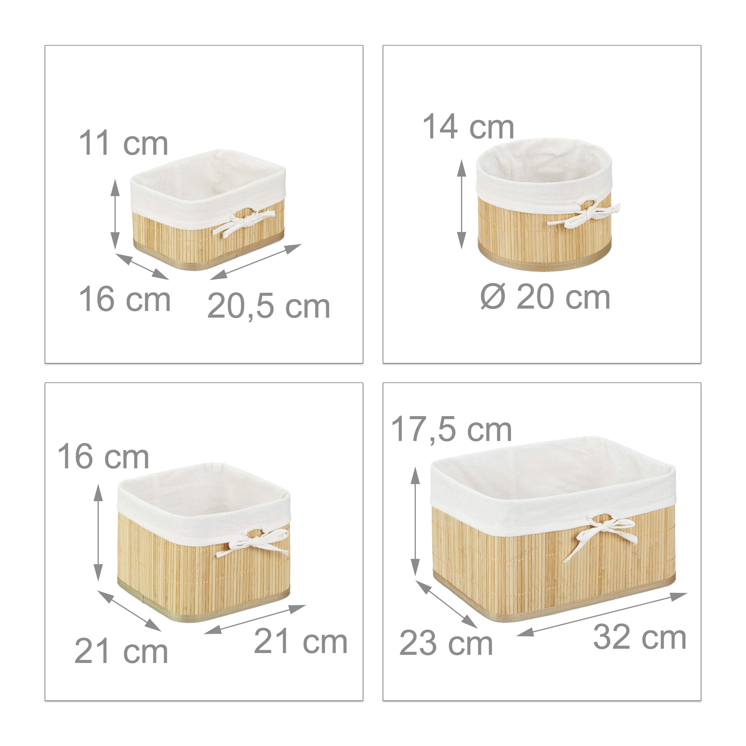 Robusto cesto portaoggetti in legno e bambù, adatto per armadi, migliora la decorazione della casa e l'organizzazione dell'uso quotidiano casual