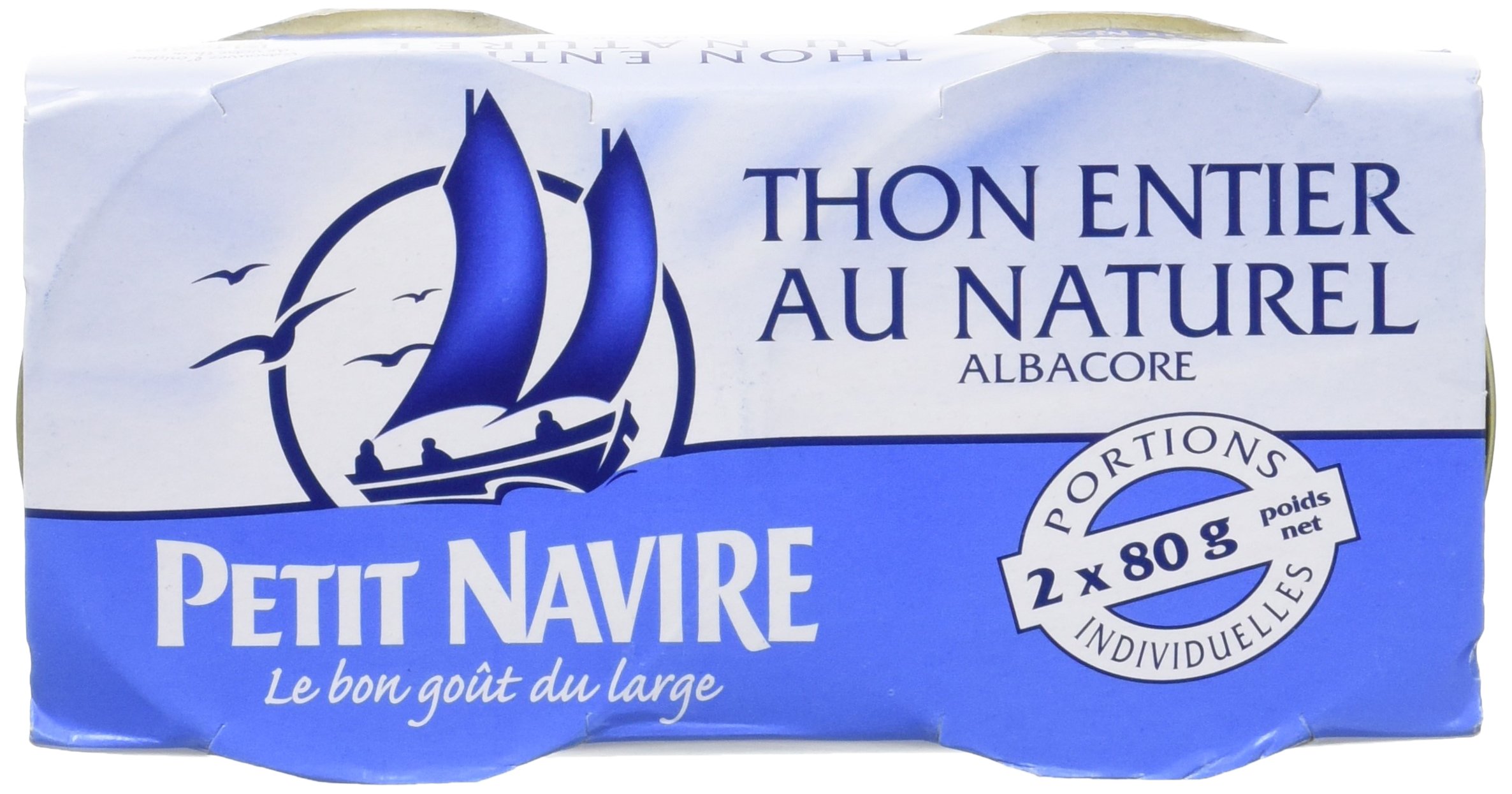 Petit Navire Thon au Naturel 160 g - Lot de 12