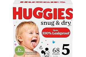 Mama Bear Size 5 Diapers: Award-Winning Protection for Toddlers