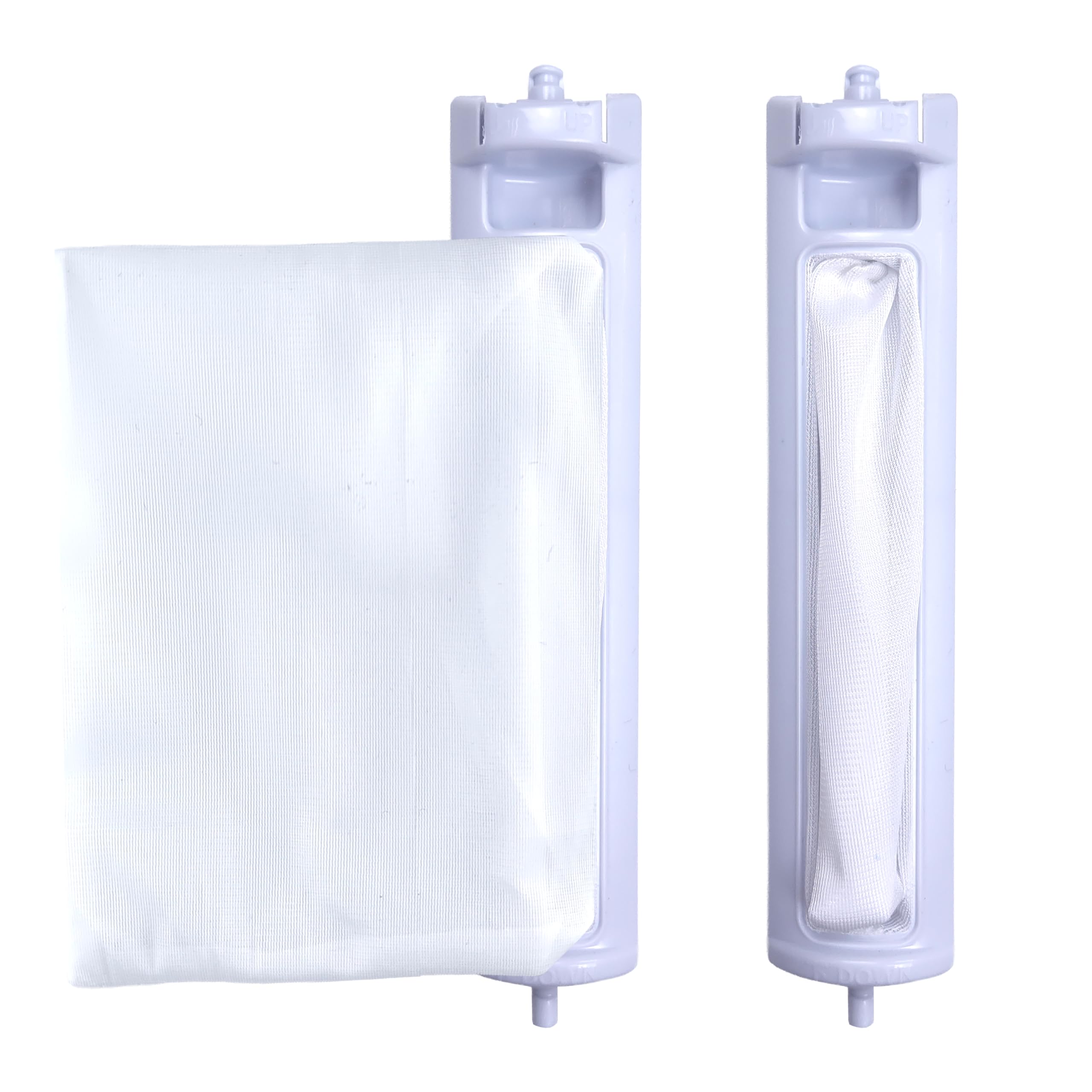 【2個/4個セット・互換品】シャープ 洗濯機用 糸くずフィルター ES-LP1 / ES-LP2 対応 糸くずネット クズ取りフィルター ゴミ取り ホコリ取り 交換用 洗濯機フィルター (2個セット)