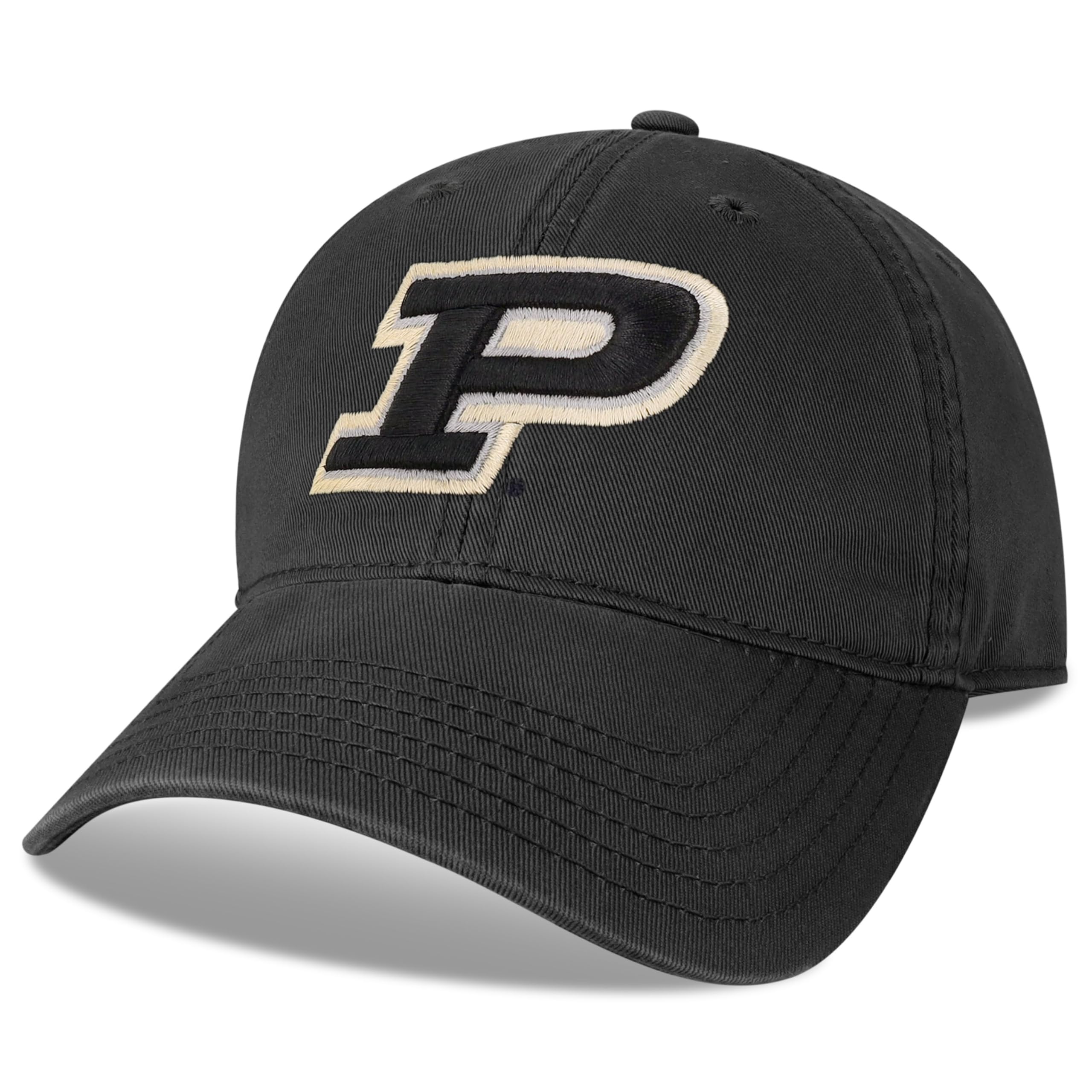 Legacy NCAA Officially Licensed Baseball Hat, Lightweight Cap for Unisex, EZA, One Size Fits Most, Adjustable Fabric Closure Black — image 1