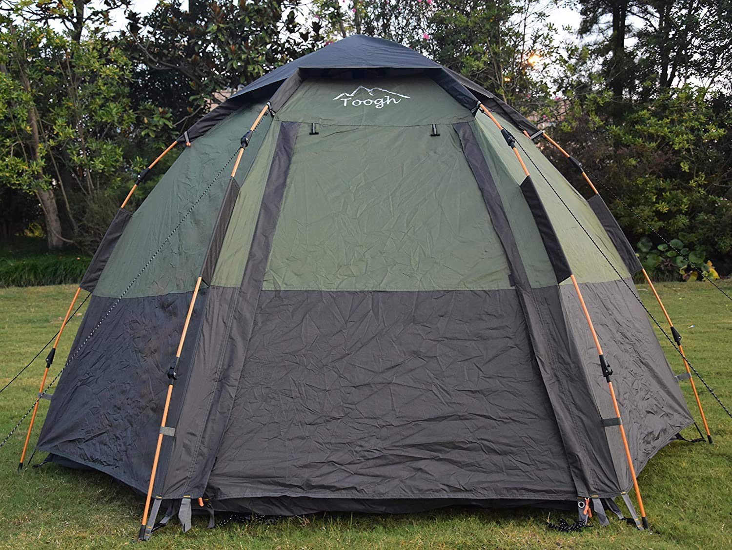 Toogh 34 Person Camping Tent 60 Seconds Set Up Tent Waterproof Pop Up