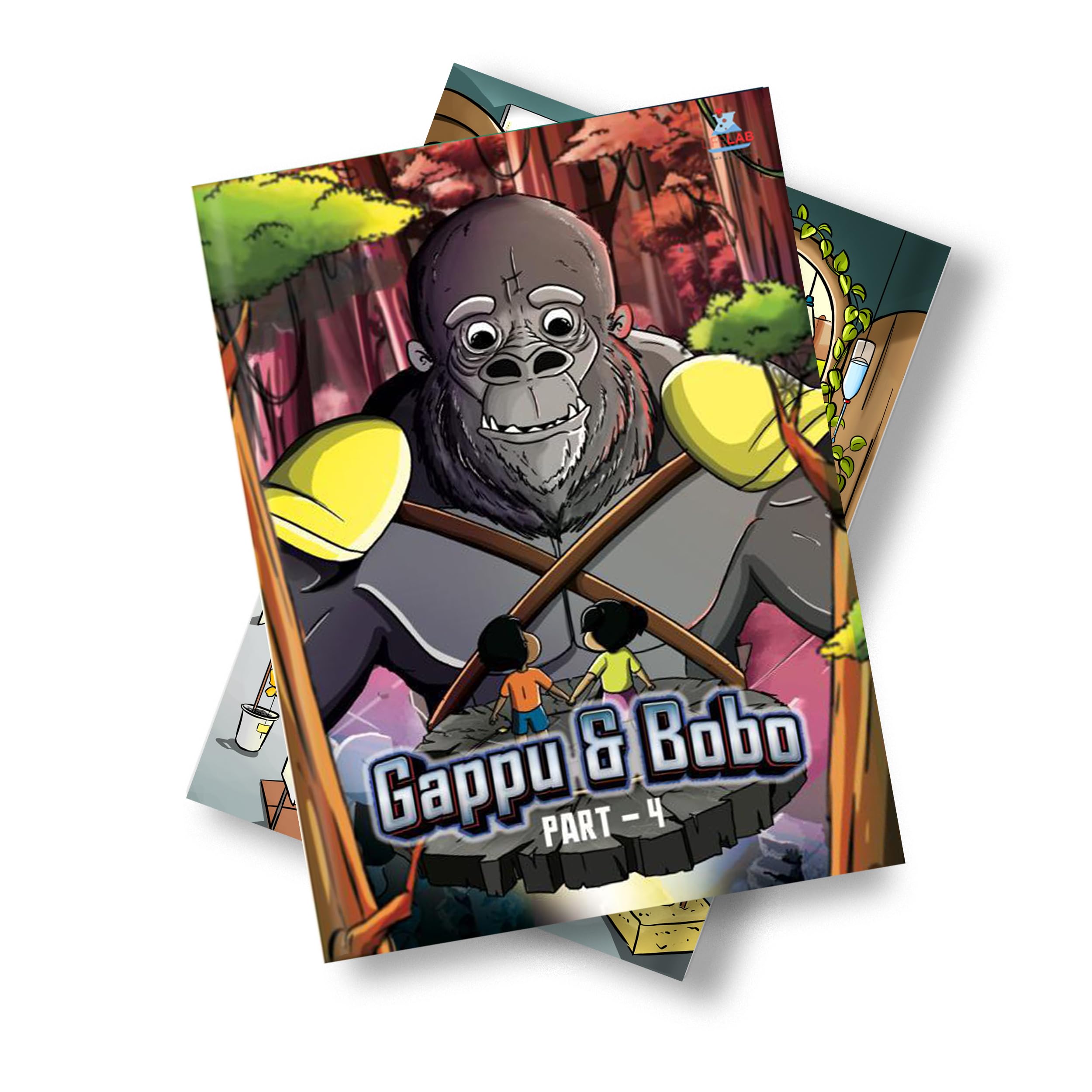 Gappu & Bobo (Part 4)+ Activity Book Paperback – 1 August 2023