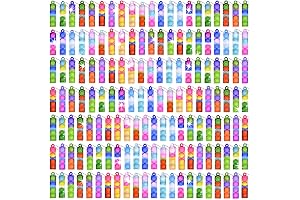 BicMan Popits Fidgets Variety Pack, 150 Pcs Stress Relievers