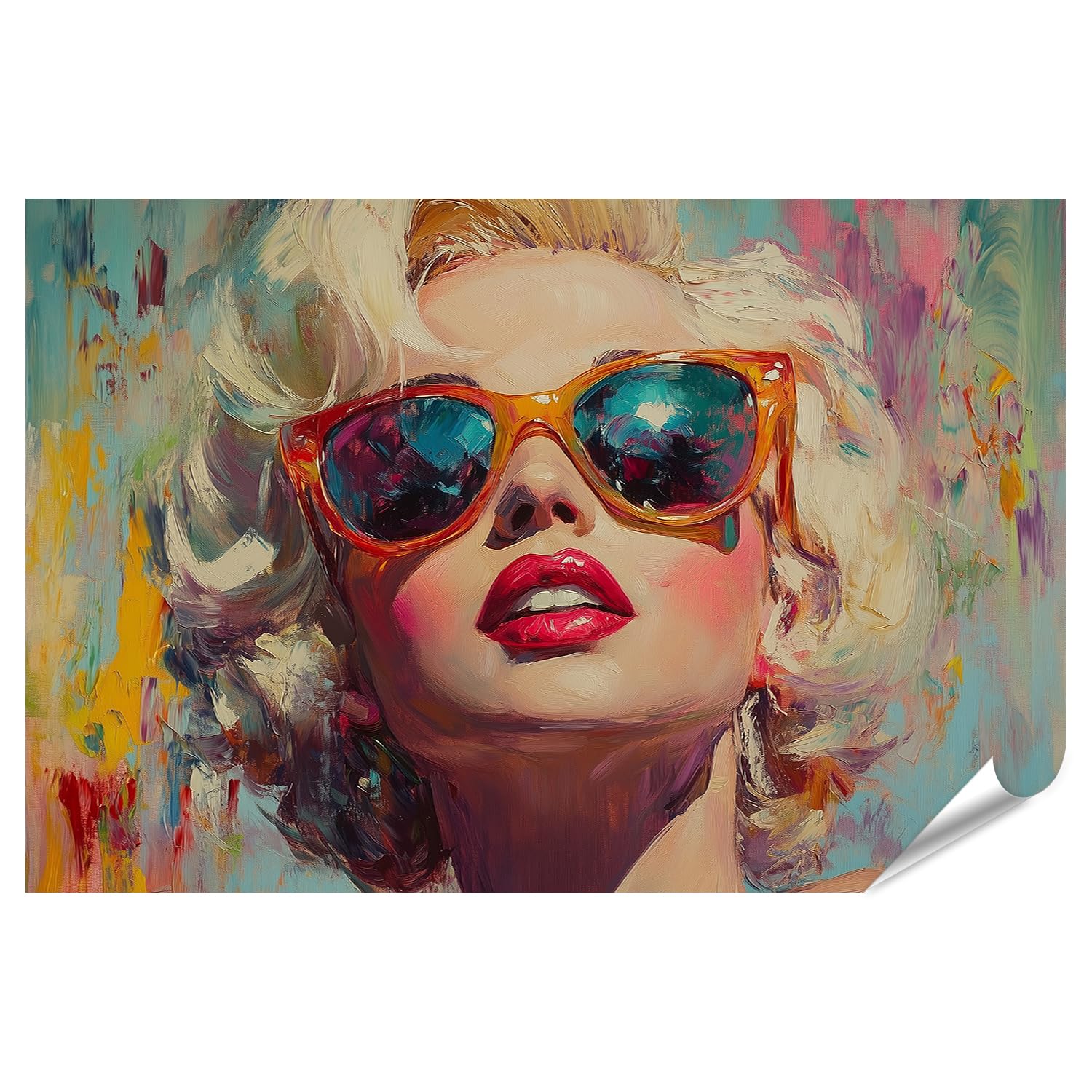 islandburner Prime XXL Poster Marilyn Monroe pop Art Immagini Premium Stampa fotografica