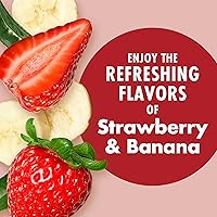 Vista 4 de V8 Energy Strawberry Banana Juice Energy Drink, lata de 8 onzas líquidas (paquete de 24)