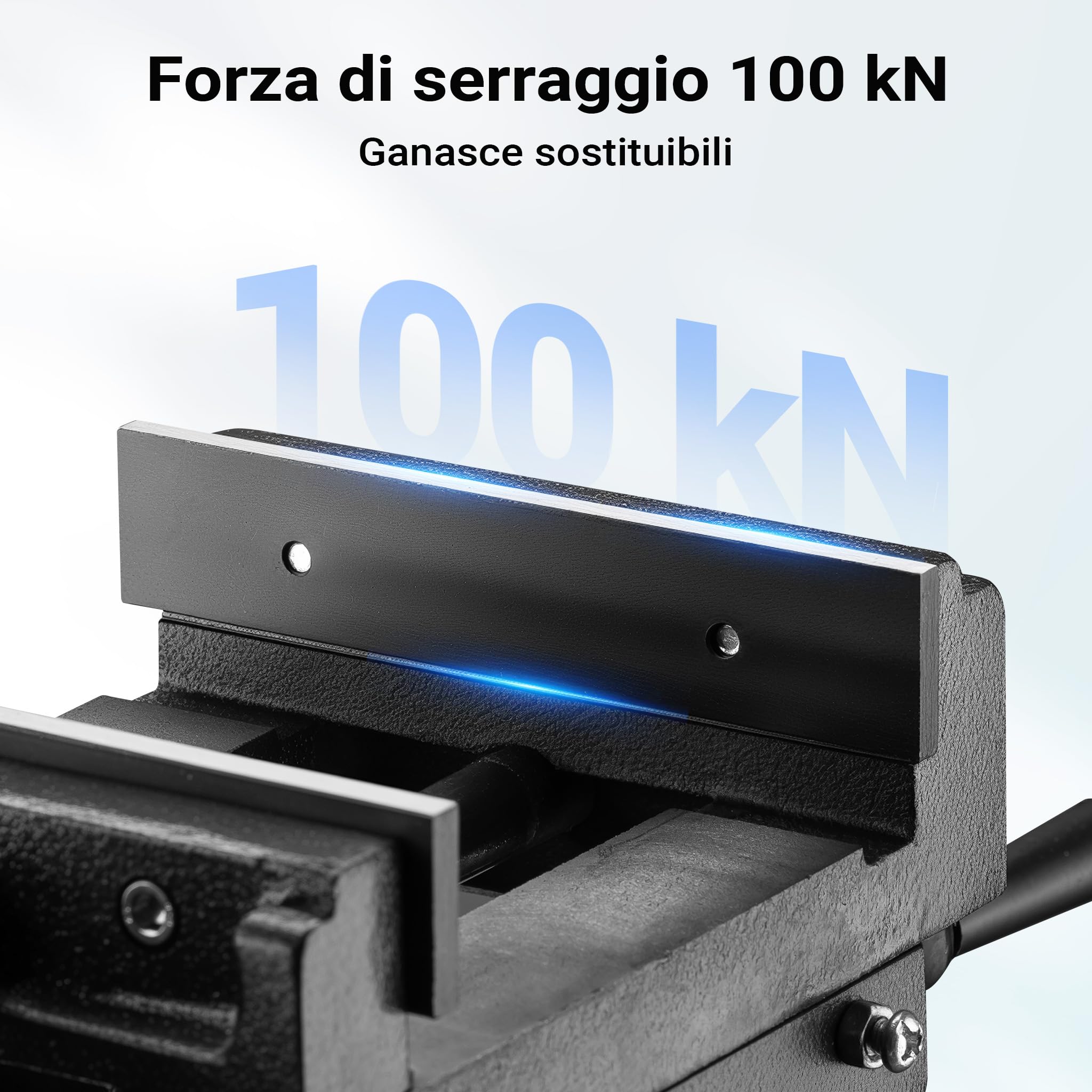 Morsa a croce per trapano 150mm a 2 assi X-Y per macchine trapani a colonna