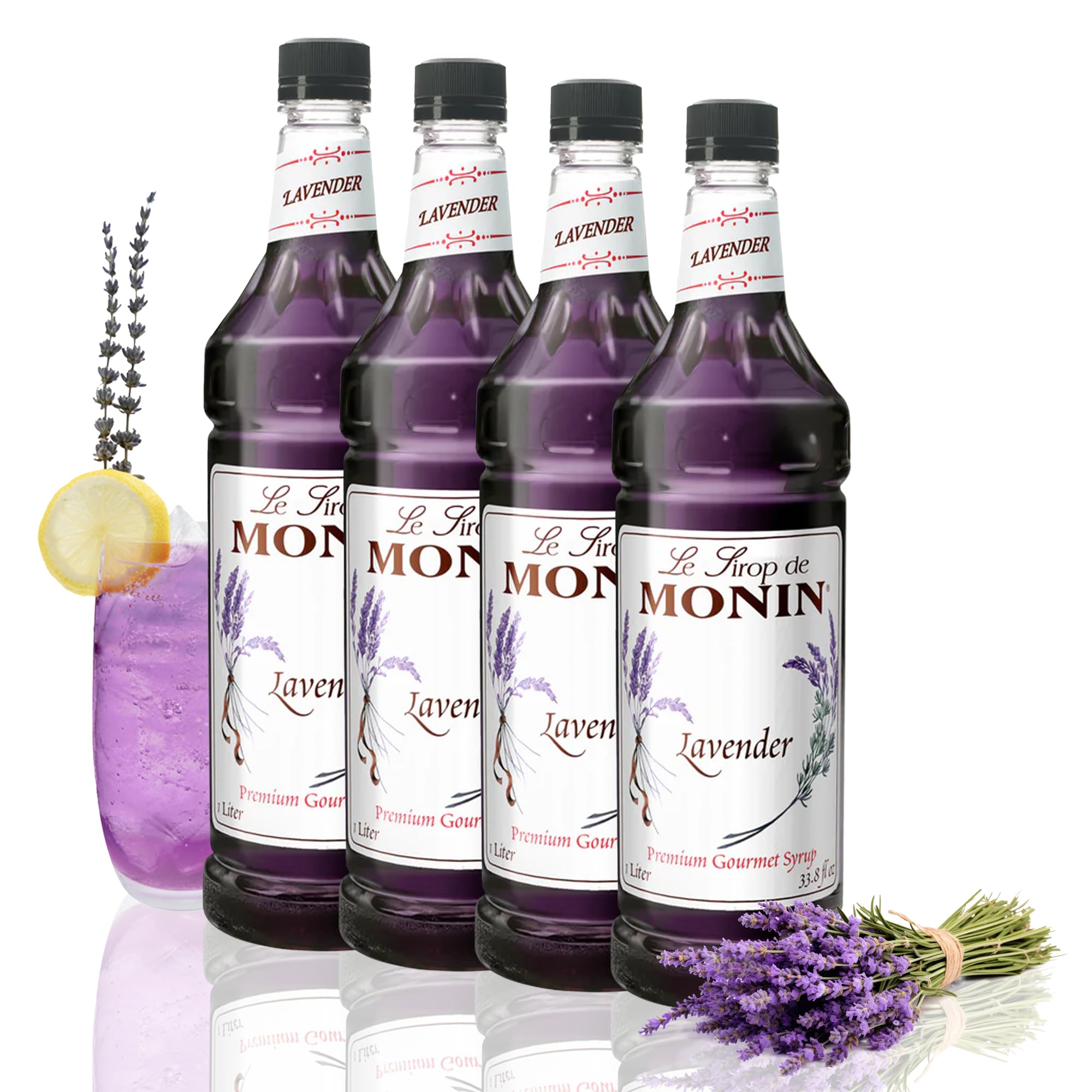 Amazon.com: Monin - Lavender Syrup | Aromatic & Floral, Premium