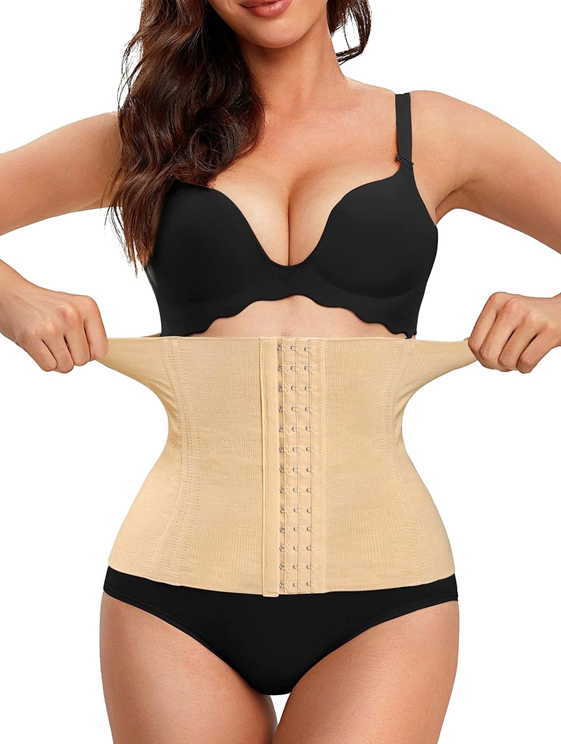 Khwaish StoreSlimming Shapewear with High Waist - Tummy Control Panties, Breathable and Comfortable (Skin)