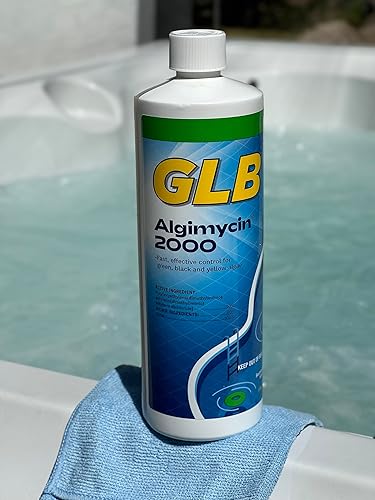 Miniatura 6 de GLB 71104A-02 Algimicina 2000 Algicida para piscinas 1 cuarto de galón paquete de 2