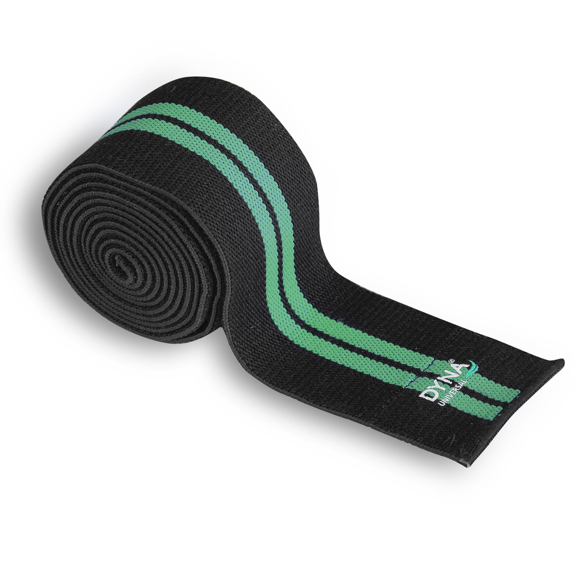 Dyna Pro Performance Weight Lifting Knee Strap - Enhanced Support & Stability for Powerlifting, CrossFit, and Gym Workouts | For Men & Women | Set of 2 | Green Colour-image-21