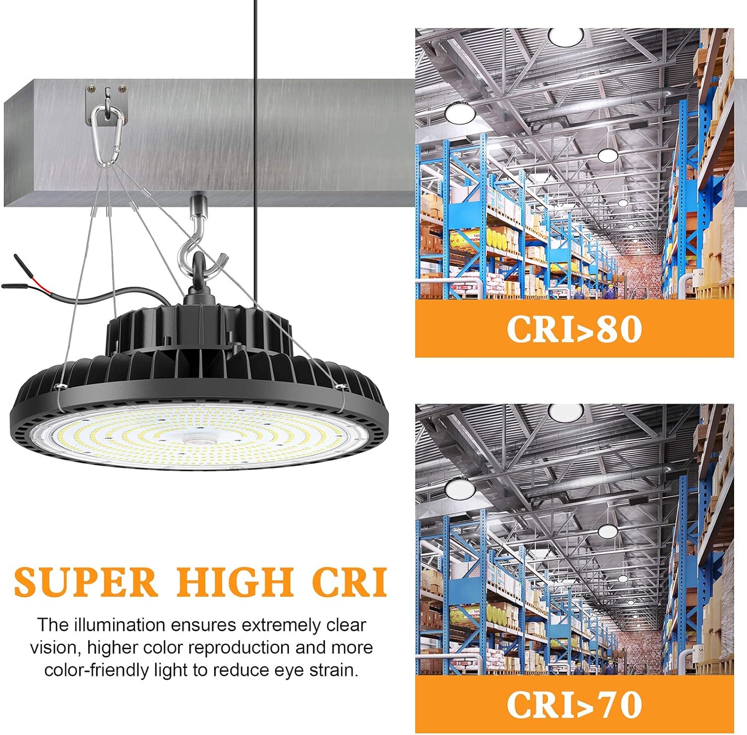 🛒 Flash Sale UFO LED High Bay Light, TREONYIA 240W Commercial Bay Lighting 1-10V Dimmable ETL&DLC Listed 33600LM 5000K, 5' Cable with US Plug Led Shop Lights for Warehouse Workshop Garage Factory Authentic Crazy Deals UFO LED High Bay Light, TREONYIA 240W Commercial Bay Lighting 1-10V Dimmable ETL&DLC Listed 33600LM 5000K, 5' Cable with US Plug Led Shop Lights for Warehouse Workshop Garage Factory