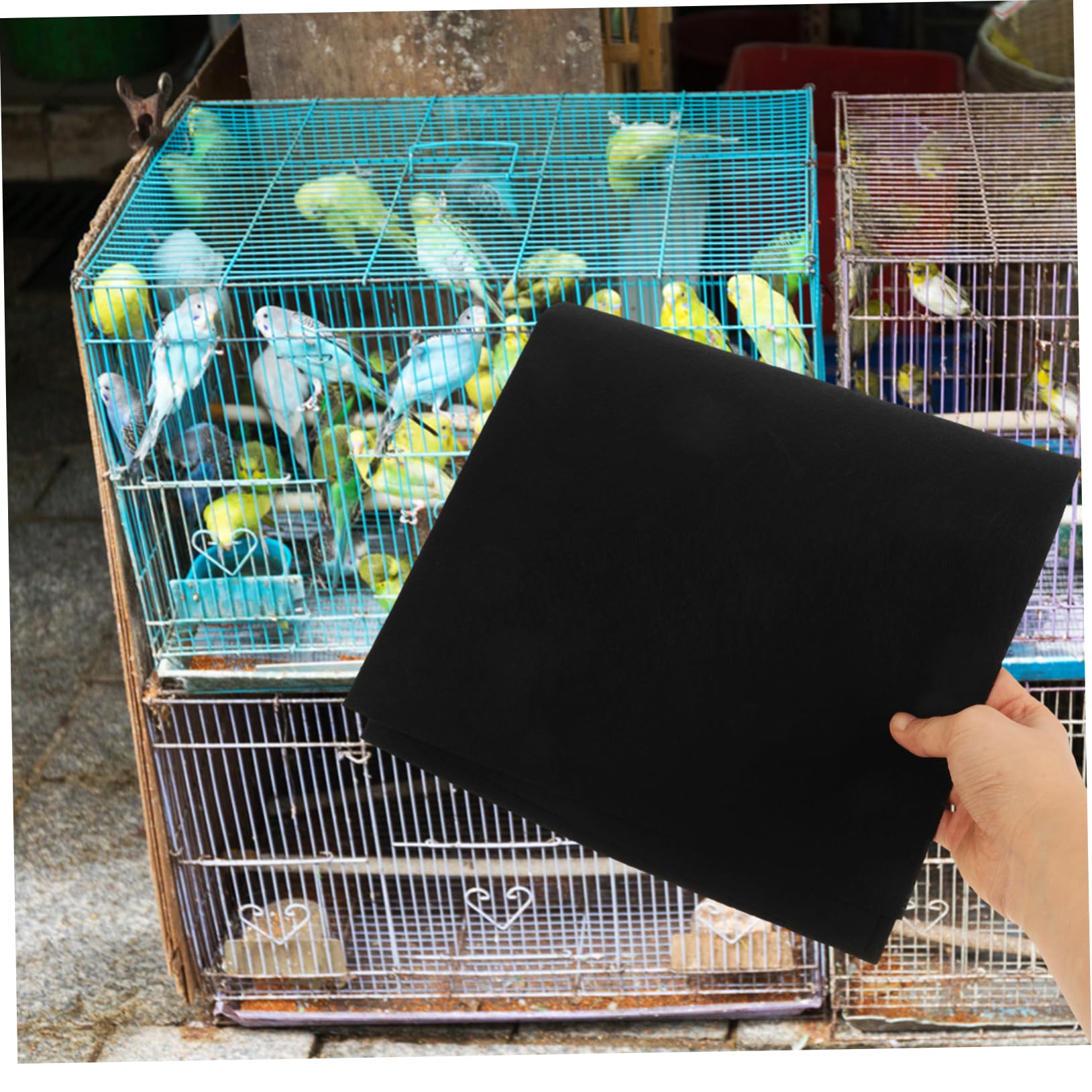 Vogelkäfig-Einlage – 30er-Pack Groß 45 7 X 50 8 cm Bodenmatte Für Papageienkäfige Vogelstreu Wiederverwendbar Leicht Zu Reinigen