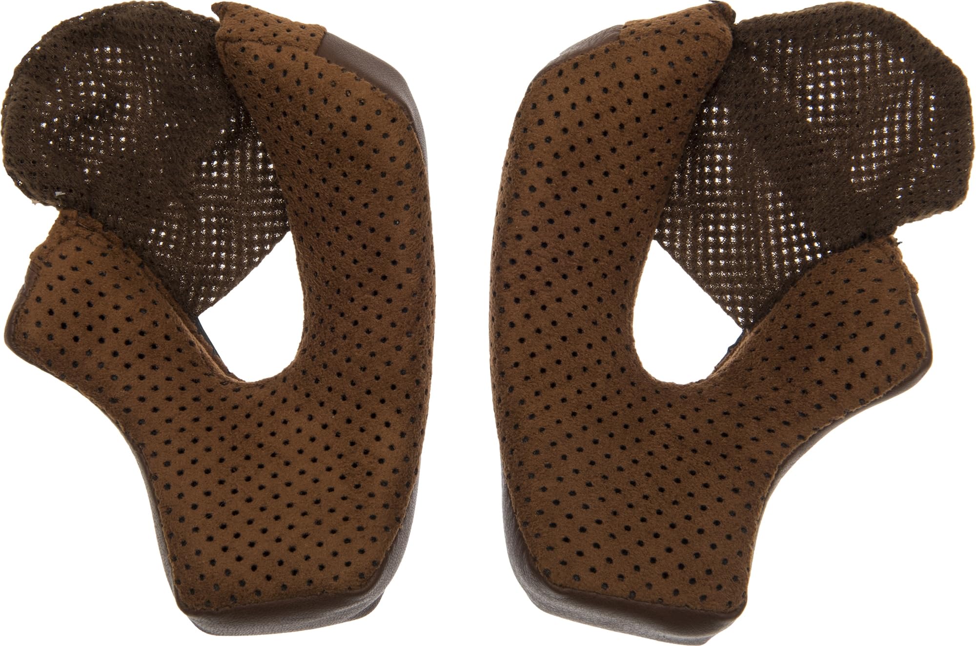 Bell Bullitt Casco De Moto Recambio Mejilla Pastillas (Marrón) - Marron, 30mm