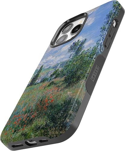 Miniatura 1647 de Casely Funda para iPhone 13 Pro Max Jardín dorado Floral de girasol amarillo Compatible con MagSafe Diseño protector audaz Jardín Dorado