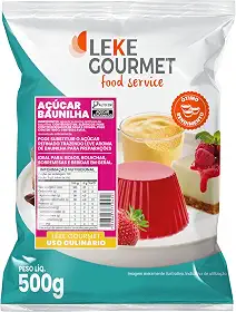 Leke Gourmet – Açúcar de Baunilha 500g | Aroma Suave e Sabor Marcante | Ideal para Bolos, Doces e Sobremesas Artesanais
