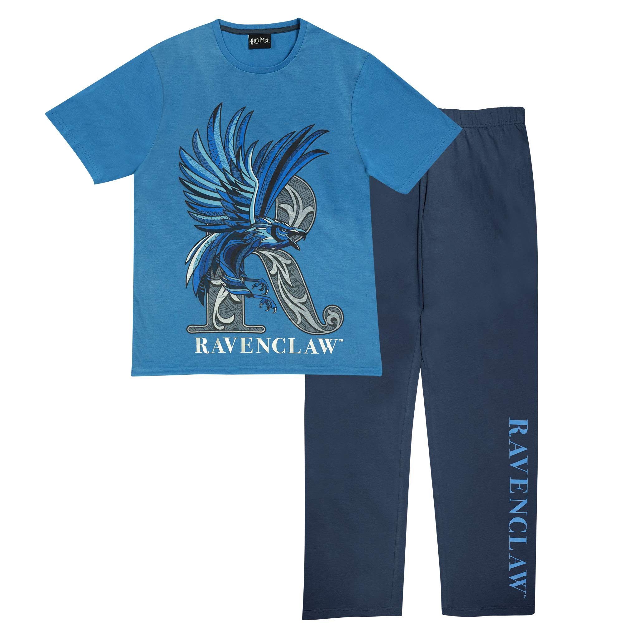 Ravenclaw Pyjamas Unisex Harry Potter Ravenclaw Mascot Family Long