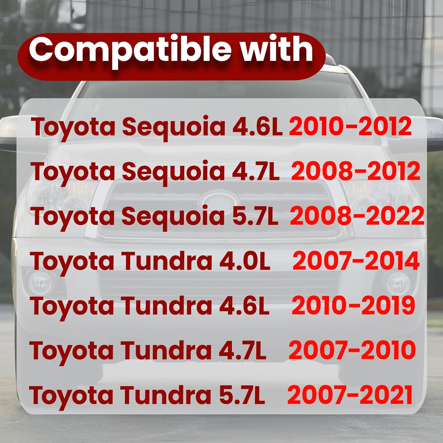 Front Left Right Driver Passenger Side Parking Brake Dust Shield Compatible with Toyota Sequoia Tundra 2007 2008 2009 2010 2011 2012 2013 2014 2015 2016 2017 2018 2019 2020 2021 47703-0C031