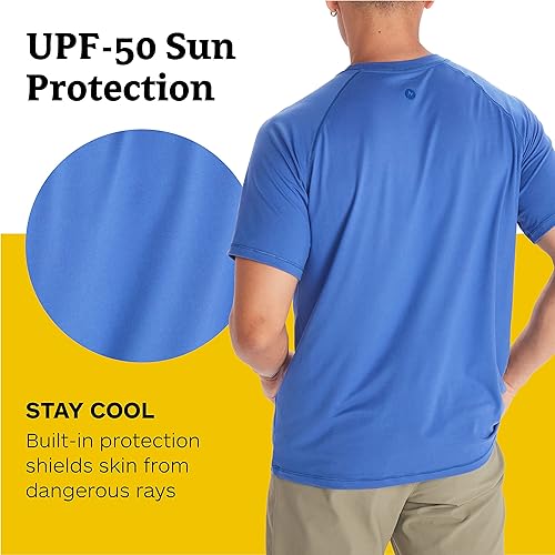 Miniatura 3 de MARMOT Men's Windridge Moisture-Wicking, Eco-Friendly, Breathable, UPF Short Sleeve Shirt