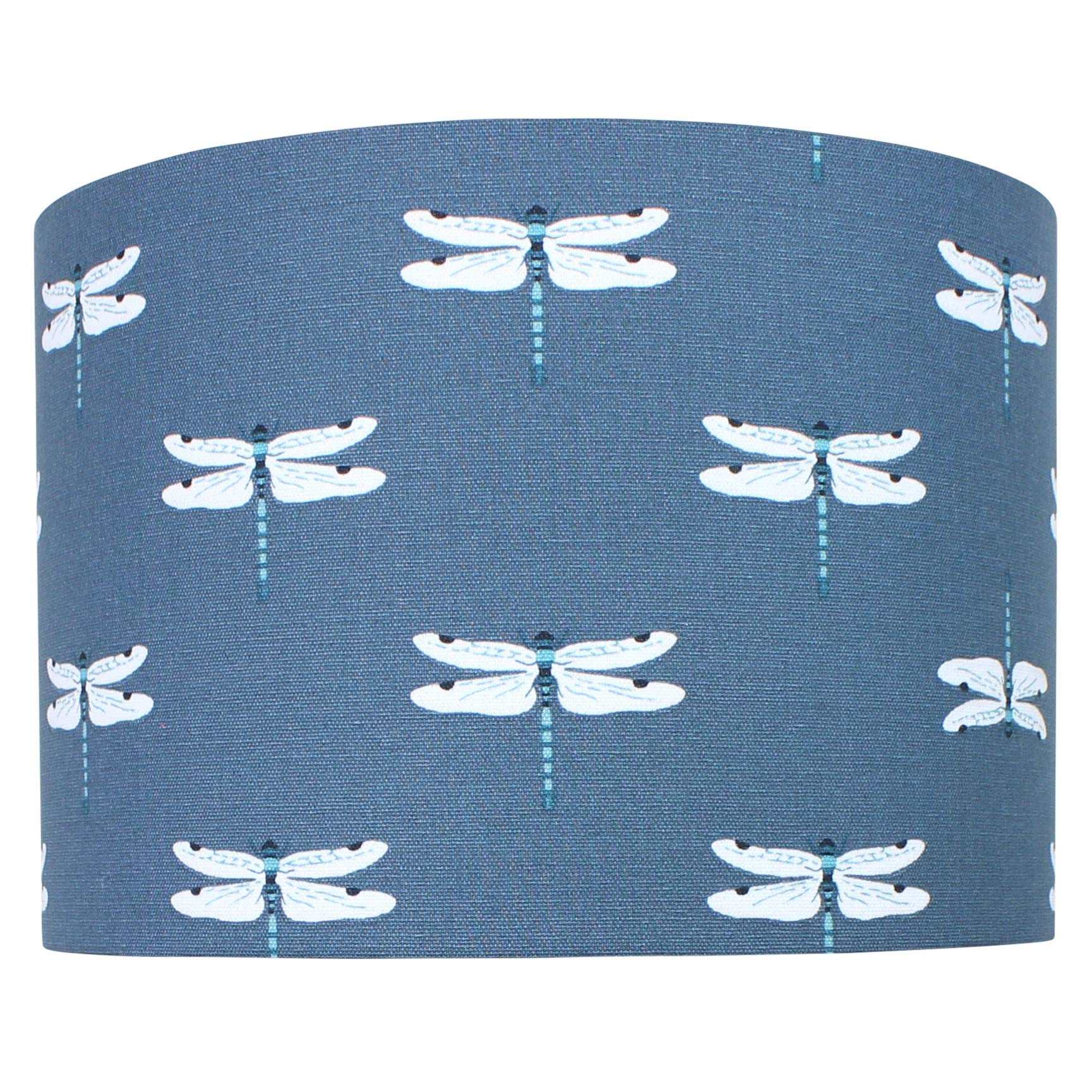 Dragonfly Sophie Allport Drum Lampshade (20 cm Diameter x 18 cm High Table/Standard Lamp)